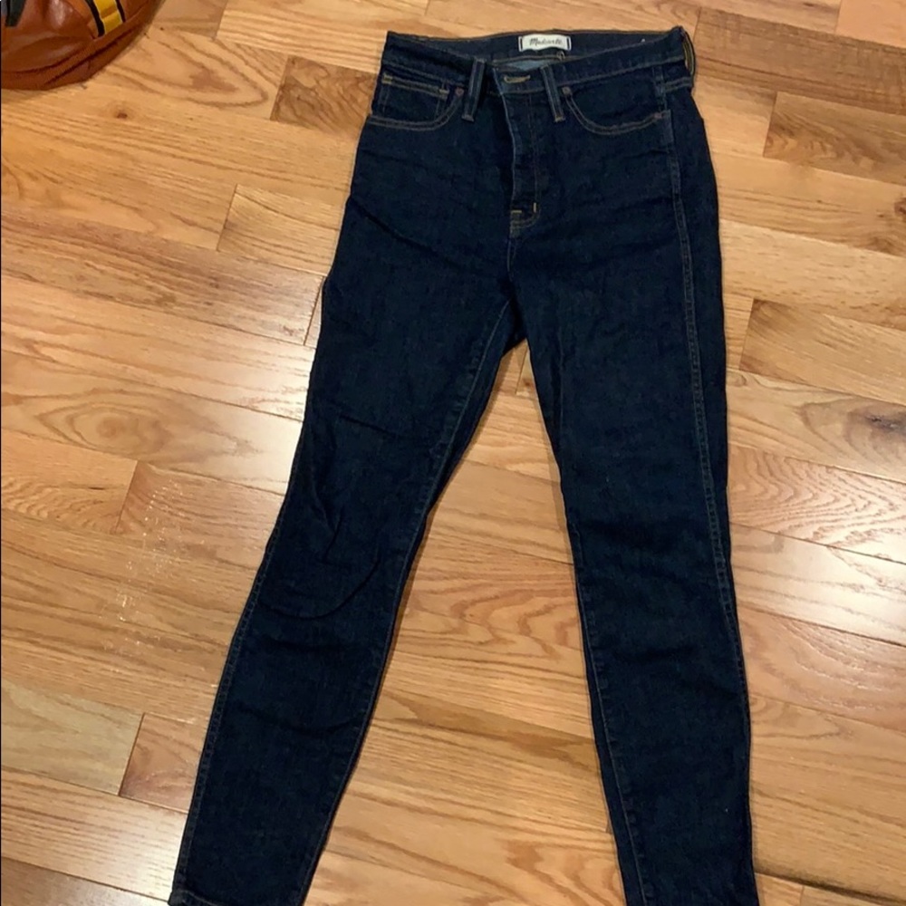 Madewell 10” high rise jean